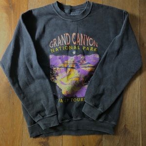 Dark Wash Crew Neck